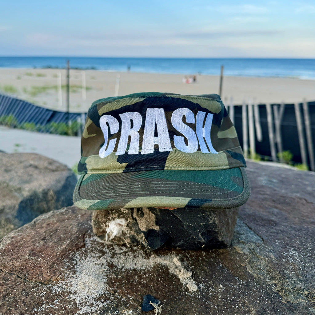 CRASH LOGO Military Hat in Camo