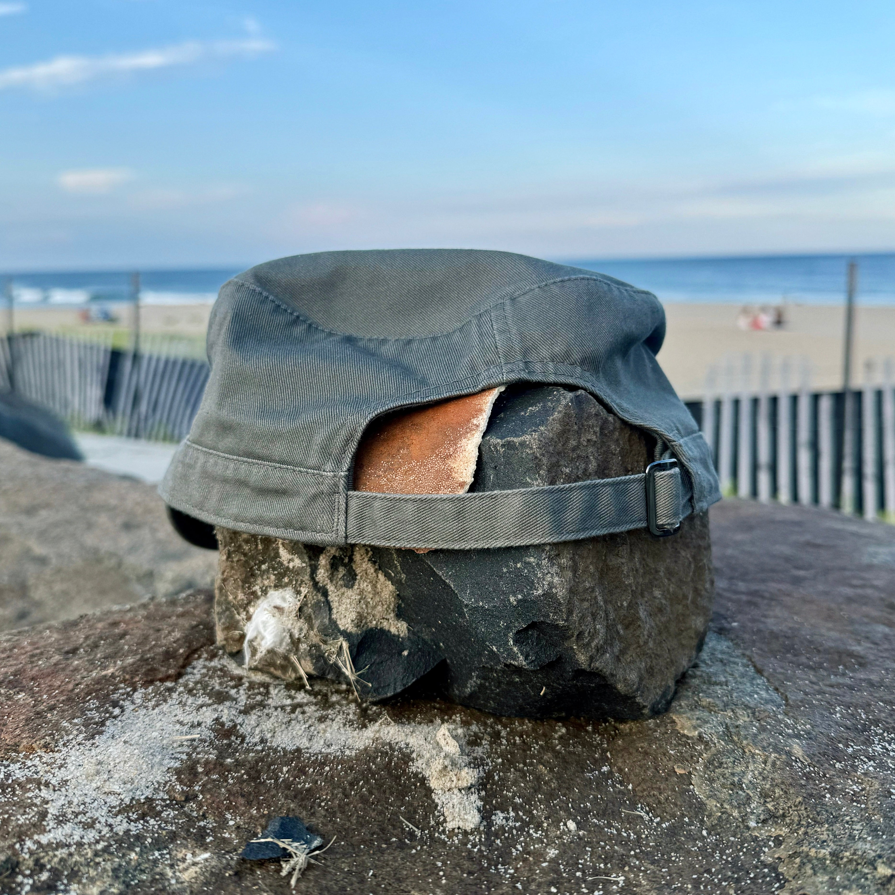 CRASH LOGO Military Hat in Olive