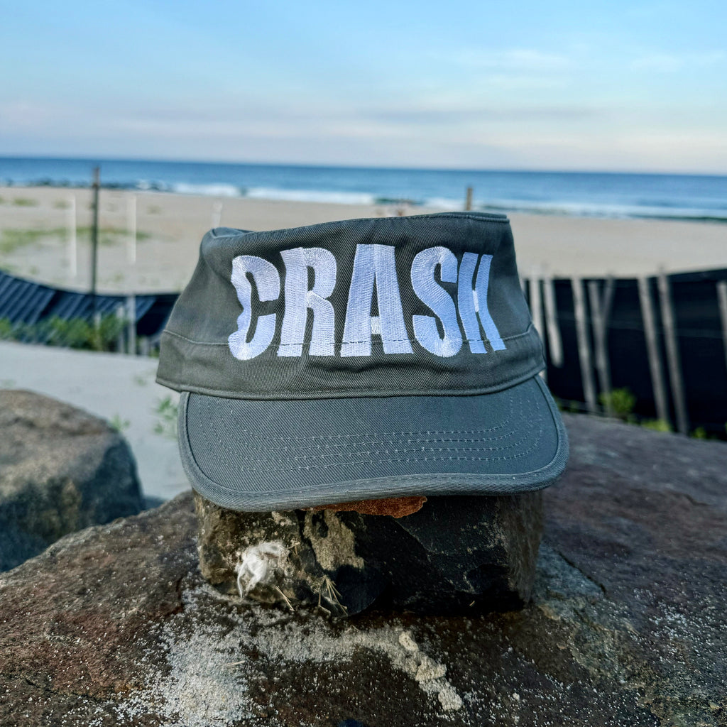 CRASH LOGO Military Hat in Olive